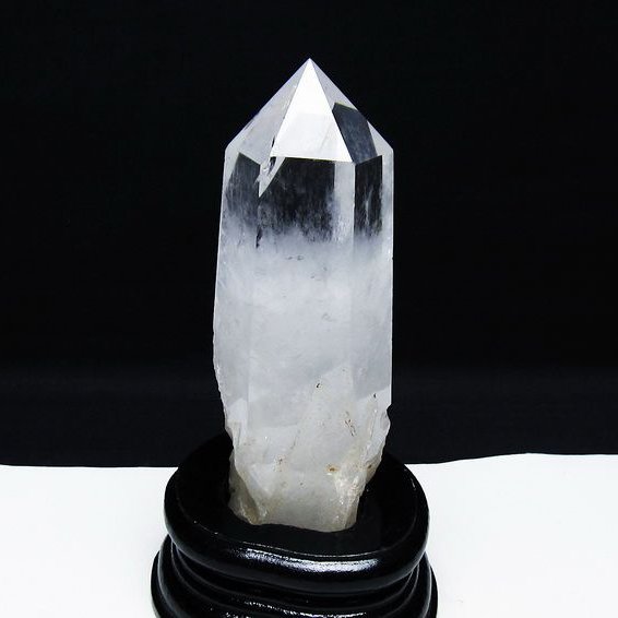 楽天市場】レインボー 水晶 ポイント 六角柱 約90g ◇極上虹入り