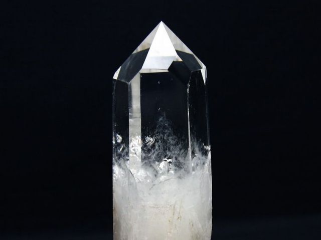 ヒマラヤ水晶　６個セット パワーストーン 天然石 ヒマラヤ水晶六角柱[T627-6525]