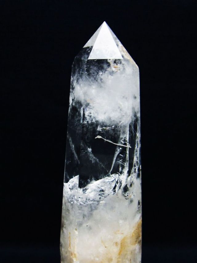 ヒマラヤ ブルーエンジェルラダークォーツ☆キラキラ☆六角柱 水晶 原石A1059 ヒマラヤ ブルーエンジェルラダークォーツ☆キラキラ☆六角柱