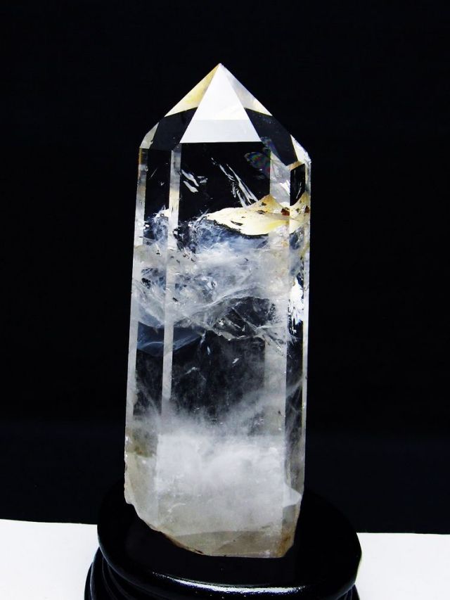 パワーストーン 天然石 ヒマラヤ水晶六角柱[T627-6966]