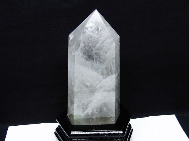 1.2Kgガーデン水晶六角柱 [t627-7148]