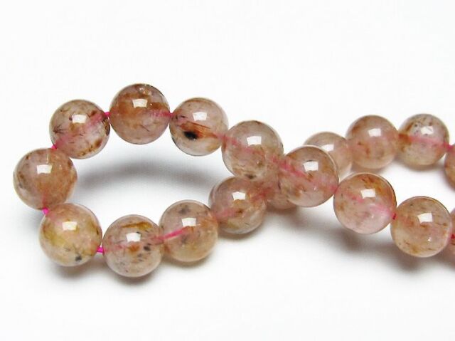 カコクセナイト インクォーツ ブレスレット11mm[T628-4522]