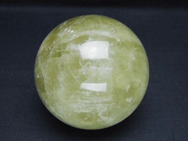 シトリン水晶丸玉 70mm [t63-7991]