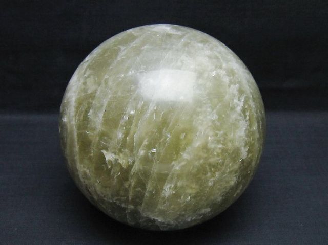 2.1Kgシトリン水晶丸玉 117mm [t63-8113]