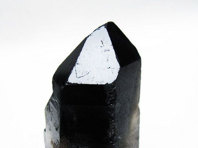 ブラジル産 モリオン 純天然 黒水晶 原石[T633-1936]