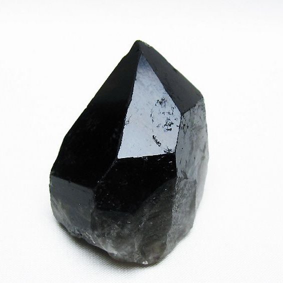 ブラジル産 モリオン 純天然 黒水晶 原石[T633-2085]