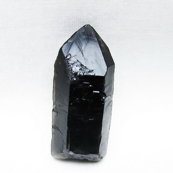 ブラジル産 モリオン 純天然 黒水晶 原石[T633-2122]