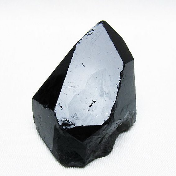 ブラジル産 モリオン 純天然 黒水晶 原石[T633-2152]