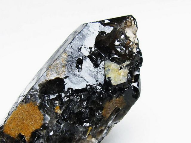 ブラジル産 モリオン 純天然 黒水晶 原石[T633-2157]