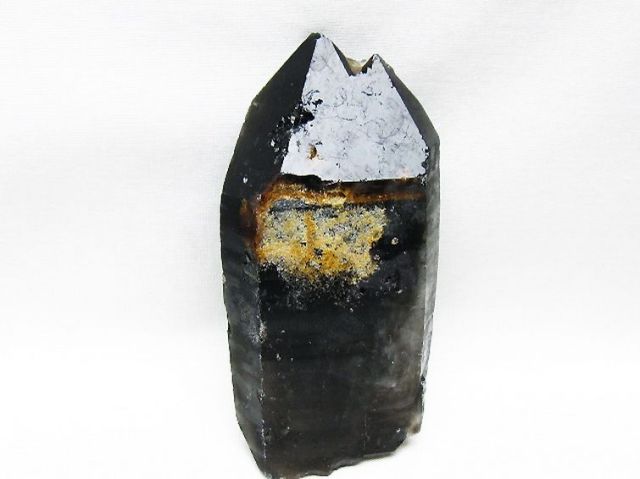 ブラジル産 モリオン 純天然 黒水晶 原石[T633-2265]