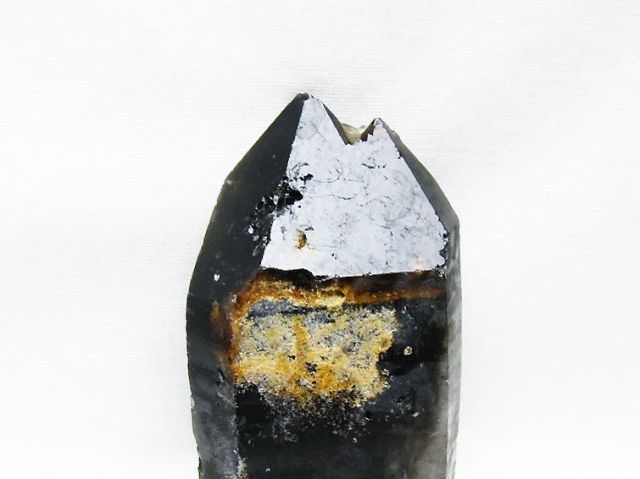 ブラジル産 モリオン 純天然 黒水晶 原石[T633-2265]