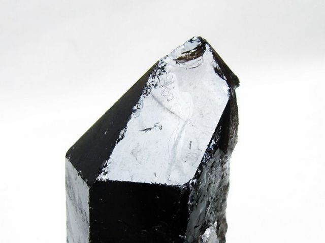 ブラジル産 モリオン 純天然 黒水晶 原石[T633-2389]