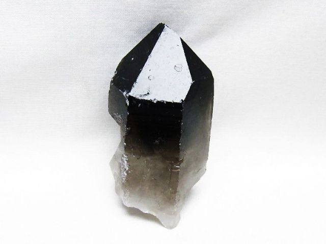 ブラジル産 モリオン 純天然 黒水晶 原石[T633-2442]