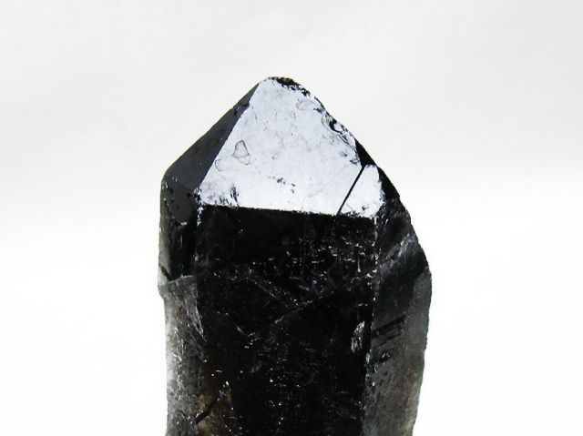 ブラジル産 モリオン 純天然 黒水晶 原石[T633-2444]