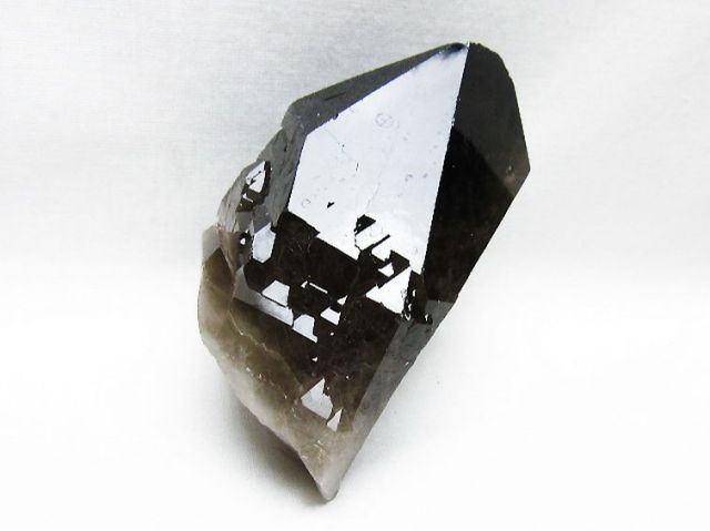 ブラジル産 モリオン 純天然 黒水晶 原石[T633-2452]