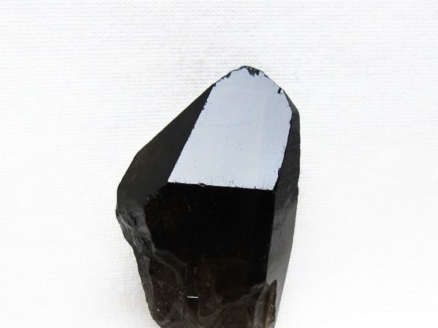 ブラジル産 モリオン 純天然 黒水晶 原石 [t633-2697]