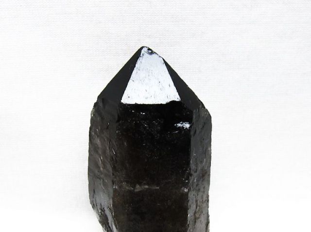 ブラジル産 モリオン 純天然 黒水晶 原石 [t633-2711]