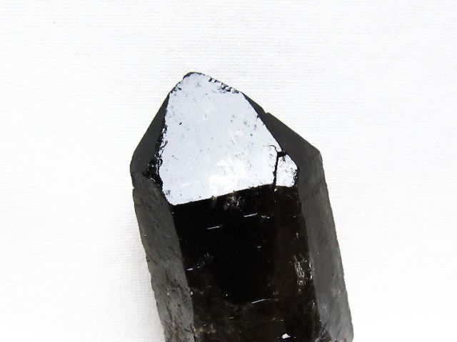 ブラジル産 モリオン 純天然 黒水晶 原石 [t633-2711]