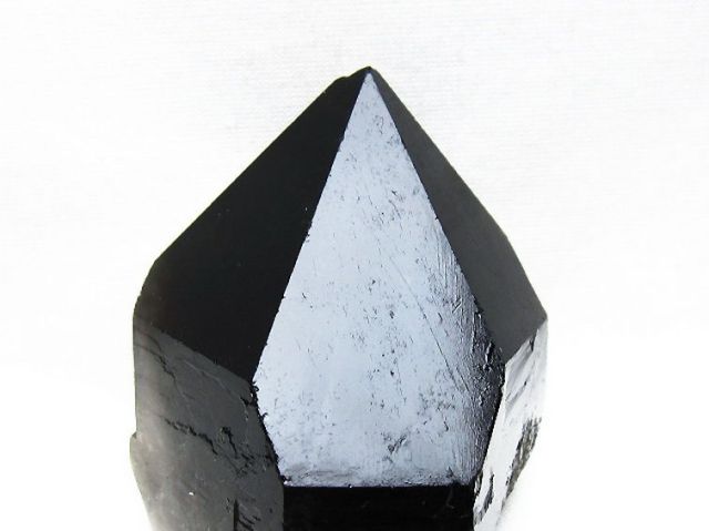 ブラジル産 モリオン 純天然 黒水晶 原石 [t633-2719]
