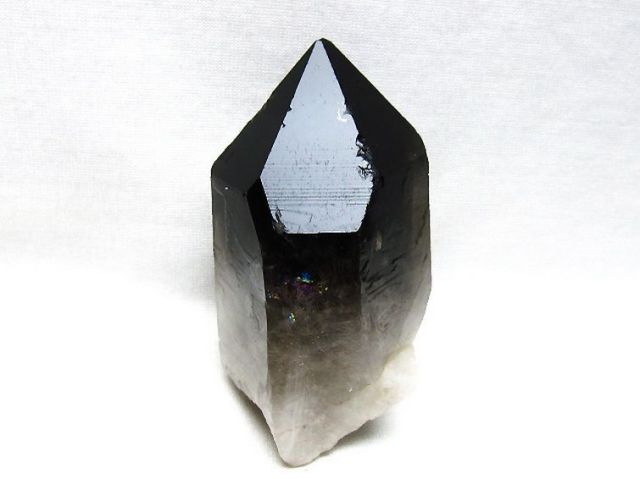 ブラジル産 モリオン 純天然 黒水晶 原石 [t633-2723]