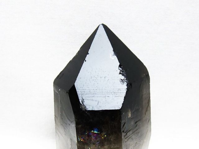 ブラジル産 モリオン 純天然 黒水晶 原石 [t633-2723]