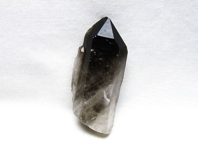 ブラジル産 モリオン 純天然 黒水晶 原石 [t633-2727]