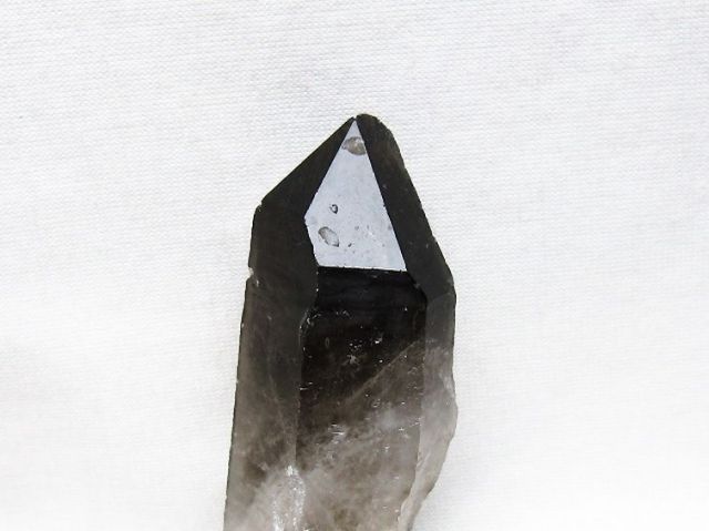 ブラジル産 モリオン 純天然 黒水晶 原石 [t633-2727]