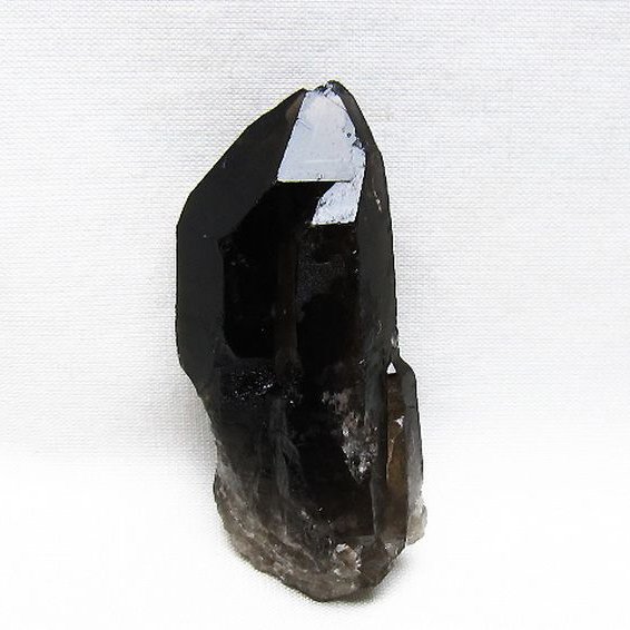 ブラジル産 モリオン 純天然 黒水晶 原石 [t633-2734]