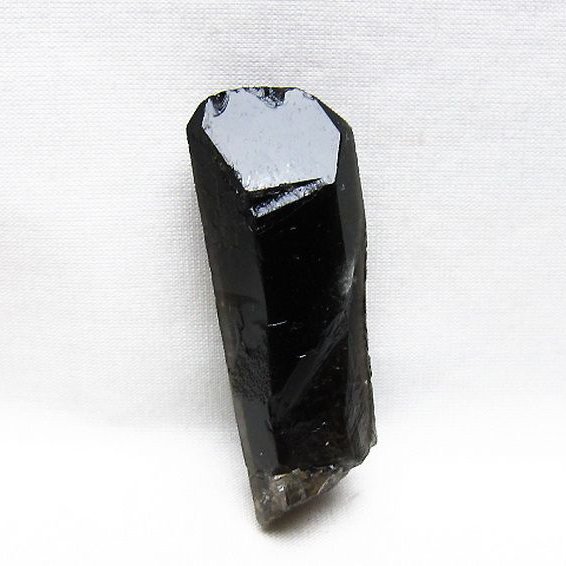 ブラジル産 モリオン 純天然 黒水晶 原石 [t633-2737]