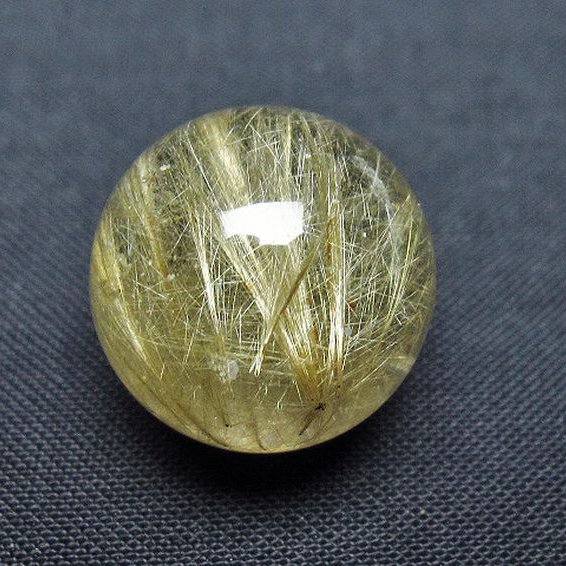 ルチル入り水晶丸玉 19mm [T637-4761]