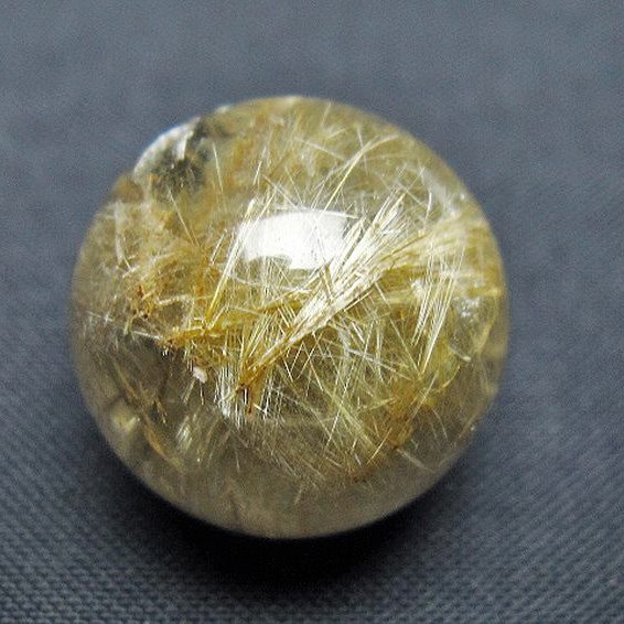 ルチル入り水晶丸玉 20mm [t637-4763]