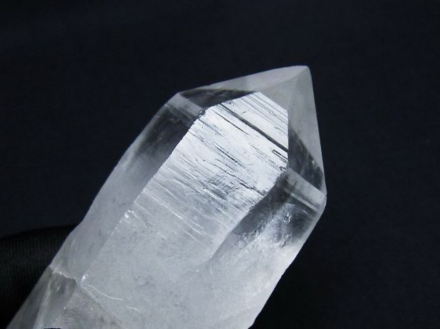レムリアンシード水晶原石 ミナスジェライス州コリント産 ※証明書付き[T641-1619]