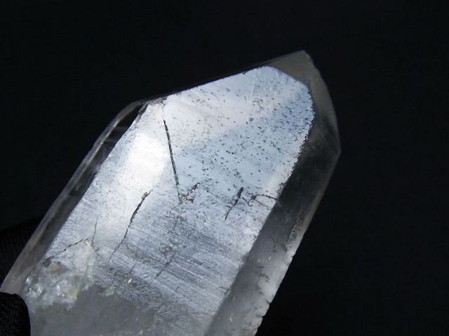 レムリアンシード水晶原石 ミナスジェライス州コリント産 ※証明書付き[T641-1628]