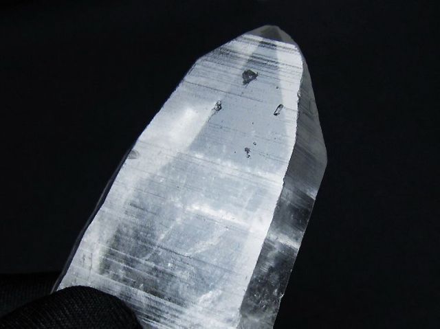 レムリアンシード水晶原石 ミナスジェライス州コリント産 ※証明書付き[T641-1845]