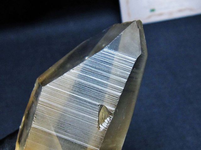 レムリアンシード 水晶原石 ミナスジェライス州コリント産 ※証明書付き[T641-2006]