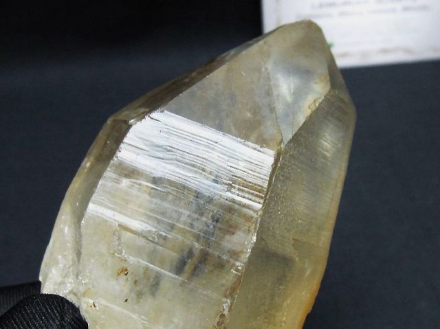 シトリン レムリアンシード水晶原石 ミナスジェライス州コリント産 ※証明書付き[T641-2088]