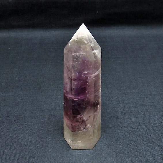 パワーストーン 天然石 アメジスト六角柱[T642-6357]