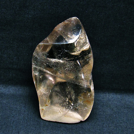 ライトニング水晶 炎（フレイム） ポリッシュ 置物[T653-3639]