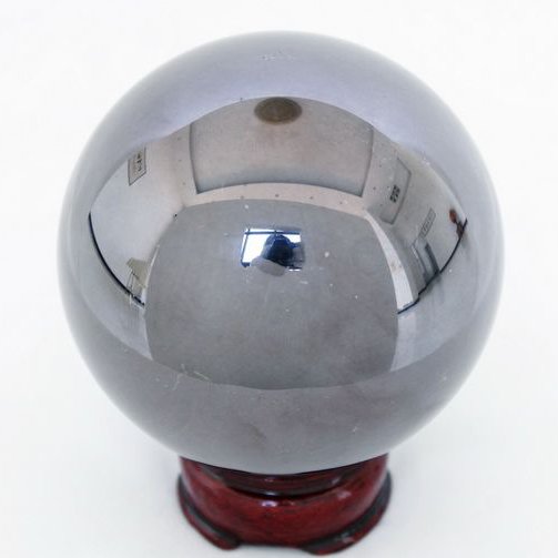 テラヘルツ鉱石 丸玉 83mm [t665-1090]