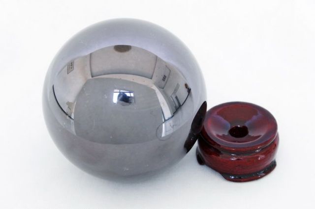 テラヘルツ鉱石 丸玉 83mm [t665-1090]