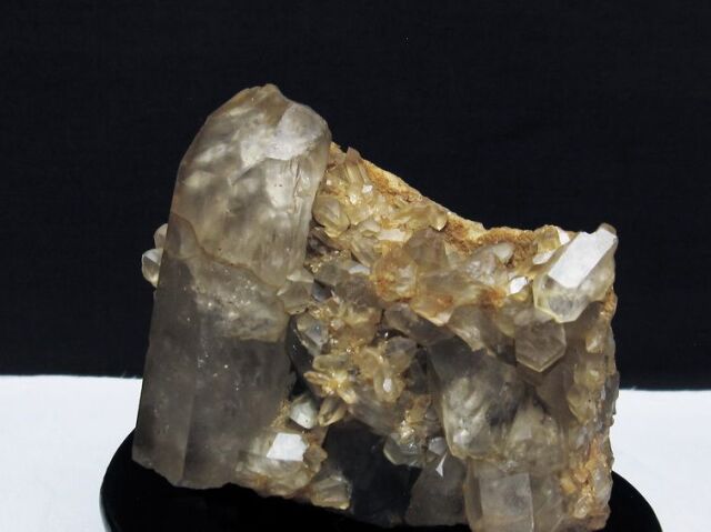 ライトニング水晶クラスター[T668-6283]