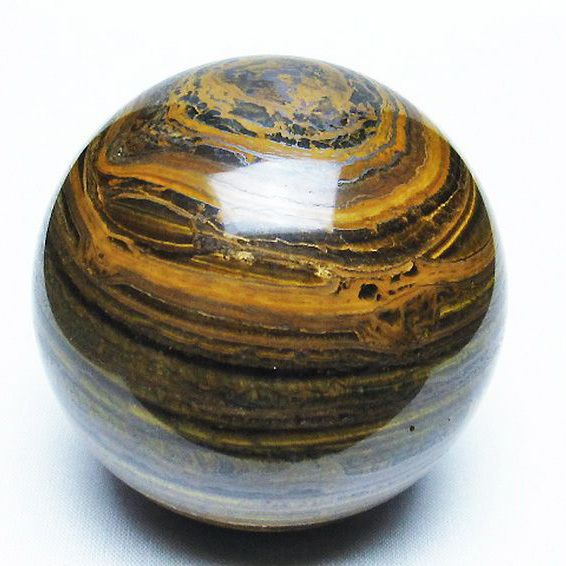 天然石 アイアンタイガーアイ丸玉71mm[T671-5841]