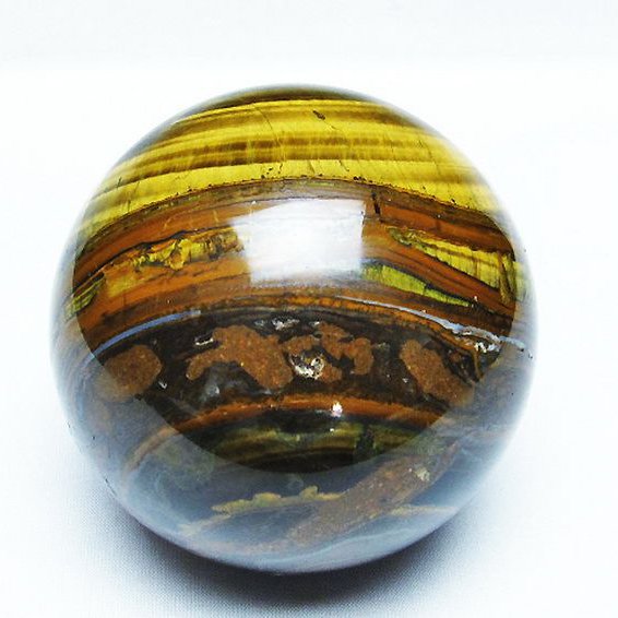 タイガーアイ巨大 1.1Kgパワーストーン 天然石 アイアンタイガーアイ丸玉 89mm