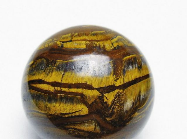 パワーストーン 天然石 アイアンタイガーアイ丸玉 55mm [T671-6151]