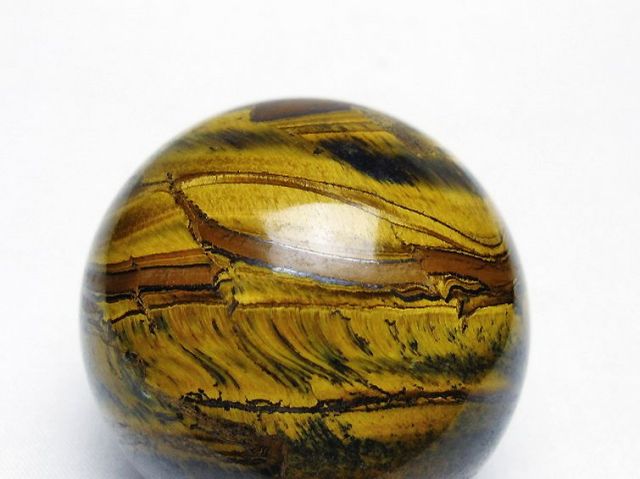 アイアンタイガーアイ丸玉 54mm [T671-6181]