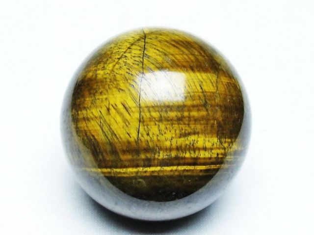 ☆超大型 激レアサイズ☆素敵な色合いと模様☆アイアンタイガーアイ 六角柱 天然石 パワーストーン 天然石 アイアンタイガーアイ丸玉 51mm [T671-6323]