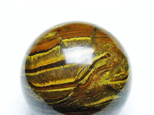 タイガーアイ巨大 パワーストーン 天然石 アイアンタイガーアイ丸玉 58mm [T671-6284]