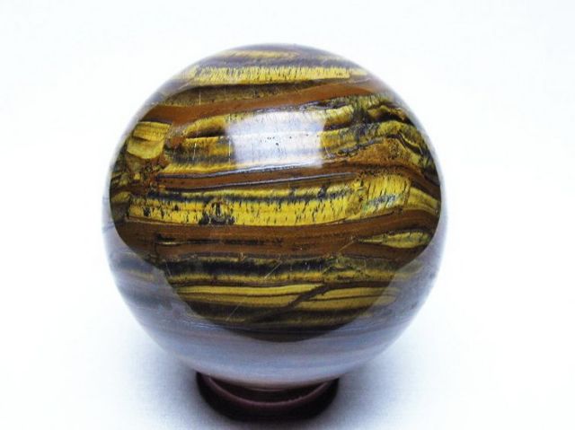アイアンタイガーアイ丸玉 73mm [t671-6416]