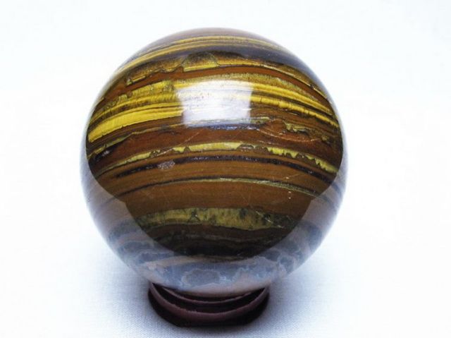 アイアンタイガーアイ丸玉 69mm [t671-6435]
