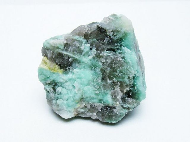 パワーストーン 天然石 エメラルド原石[T672-1496]